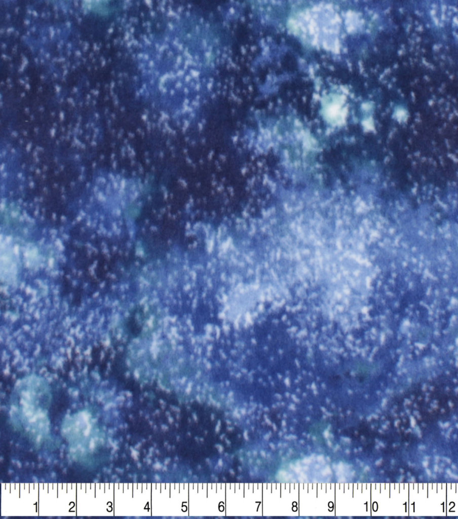 galaxy pattern fleece fabric